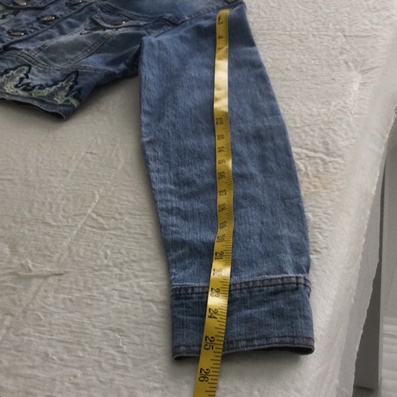 Girls Richcow Jean Company Jacket size XL very nice style #314 - Picture 8 of 10